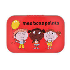 Boite De Rangement A Bon Point Images Mes Bons Points Kids En Vadrouille En Metal Decore Rouge Orange Deco D Idee Cadeau Original Le Derriere Bon Point