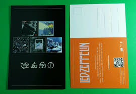 Led Zeppelin Symbols Triquetra Promo Black Orange Mini Poster 4x6 Music Postcard For Sale Online Ebay Led zeppelin logo and symbol, meaning, history, png. ebay