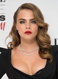 Oscar Who British Beauties Brought The Glam To This Red Carpet Cara Delevingne Hair Glamour Hair Red Carpet Hair Updo