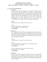 Check spelling or type a new query. Soal Dan Jawaban Membahas Akuntansi Keuangan Lanjutan 1 Semester 5