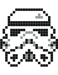 Soldat Tempete Stickers Muraux Stickaz Pixel Art Noel Pixel Art Star Wars Dessin Pixel Facile
