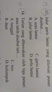 56), pengertian pola lantai adalah jalur garis lantai yang dilewati penari, baik penari tunggal, pasangan, maupun penari kelompok. Yg No 19 Dan 20 Apa Ya Brainly Co Id