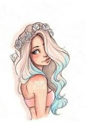 Pin Di Lina Su Stylist Arte Sirenetta Capelli Da Sirena Arte Dei Capelli