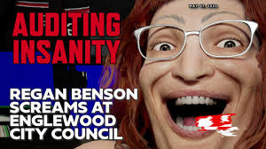 Regan Benson Screams at Englewood City Council Again