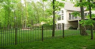 Then, simply follow the product's instructions to properly fit the fence to your lawn. How To Install Fencing On A Slope Mmc Fencing Railing