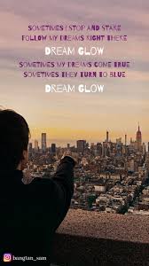 Dream Glow By Bts Charli Xcx Song Lyrics Wallpaper Bts Lyric Song Quotes