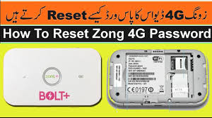 How To Reset Zong 4g Bolt Device Password Latest Method Devices Passwords Method