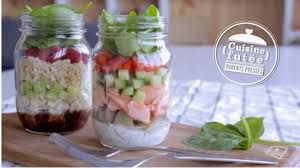 5 Recettes De Salades En Pot Delicieuses Et Faciles A Faire Food Quick Meal Prep Snacks