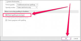 How To Disable Onenote Spell Checker Windows Bulletin Tutorials