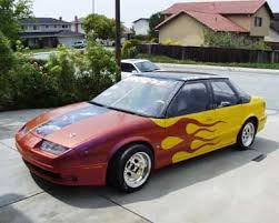 Image result for Brilliant Red 1992 Saturn