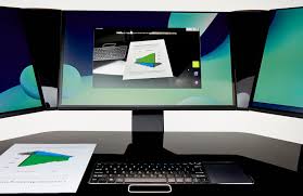 This Ridiculous 4 500 All In One Pc Is Built Into A Standing Desk Engadget