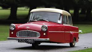 3 Wheeler Mini Car Classic Cars Weird Cars Small Cars