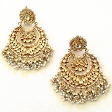 Chand Bali Heritage Jewellery Fashion Jewelry Kundan Jewellery
