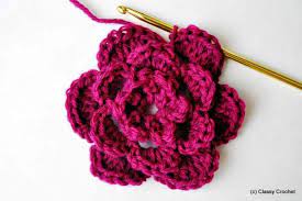 Diy tutorial learn how to crochet flowing flower flowers with. How To Basic Crochet Flower Crochet Flower Tutorial Crochet Flowers Easy Crochet Rose