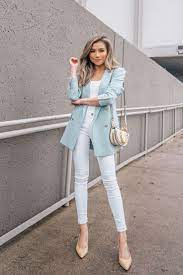 10 Winter To Spring Transitional Style Tips Miss Louie Professional Work Outfit Work Outfits Women Casual Work Outfits