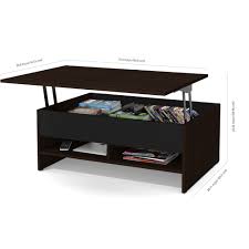 A coffee table is another living room essential, even if you never touch the stuff. Bestar Small Space 2 Piece Lift Top Storage Coffee Table And Tv Stand Set