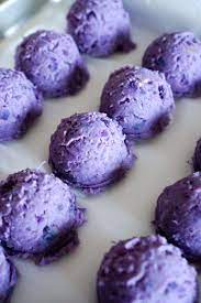 Japanese Purple Sweet Potato Buns Purplechives Recipe In 2021 Sweet Potato Buns Purple Sweet Potatoes Sweet Potato