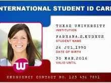 Create a secured id card for every medical personnel you have in your institution and download this modern surgeon id card design. 60 Printable Student Id Card Template Html Maker By Student Id Card Template Html Cards Design Templates