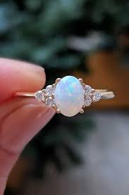 33 Insanely Good Colored Engagement Rings Wedding Forward Engagement Rings Opal Opal Wedding Rings Rose Engagement Ring