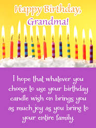 Here is a cool ecard with a box full of surprise for your friends and family. Birthday Wishes For Grandmother Birthday Wishes And Messages By Davia