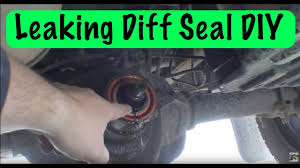 how to replace a rear differential pinion seal youtube how to replace a rear differential pinion seal