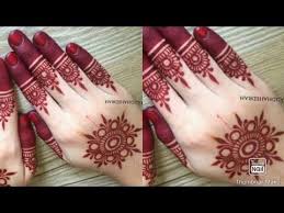 Simple Mehndi Designs For Hands Gol Tikki Mehendi Design Tutorial 2020 Arabic Mehndi Back Hand Youtube In 2020 Mehndi Designs 2018 Mehndi Simple Henna Designs