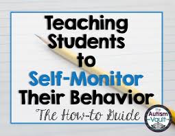 teaching students to self monitor their behavior education