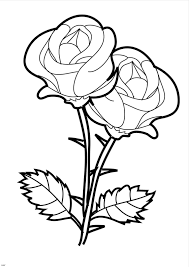 Maybe you would like to learn more about one of these? Simple Rose Flower Coloring Pages Novocom Top
