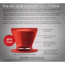 Not for use in the technibrew single serve coffee maker. Melitta 1 Cup Pour Over Coffee Brew Cone Black Official Melitta Usa