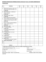 Buku panduan borang b sistem taksir sendiri 3 7. Borang Pembelian Buku Tulis 2018