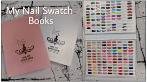 My Gel Polish Dip Powder Swatch Books