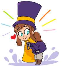 Cute Up Of Hat Kid A Hat In Time A Hat In Time Character Art Cute Pins