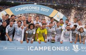 Spanish super cup winners list. Uefa Champions League On Twitter Real Madrid In 2017 Champions League Liga Uefa Super Cup Spanish Super Cup Ucl Winners In 2018