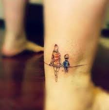 See more ideas about dad tattoos, mom dad tattoos, tattoos. Split Skinny Jeans Trf Tattoo For Son Mom Tattoos Mother Tattoos