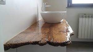 Top Bagno In Legno Antico E Colate Di Resina Bagno Legno Stanze Da Bagno Legno Antico