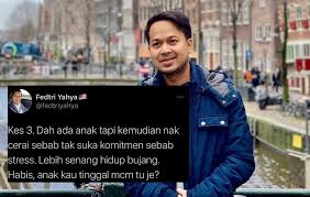 Boleh ke kita jalani hidup ini dengan sangat best. Fedtri Yahya Tak Setuju Berkahwin Usia Muda Belum Matang Dan Tak Berkemampuan Punca Kes Cerai Meningkat Tak Perlu Berlumba Siapa Paling Awal Hiburan Mstar
