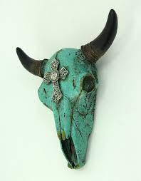 Want to discover art related to cow_skull? 9 Painted Cow Skull Ideas For Rustic Room Decor Cradiori