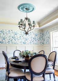 The medallion will prove to be an exquisite decorative accent for your living or the dining room. How To Paint A Ceiling Medallion The Easy Way Atta Girl Says