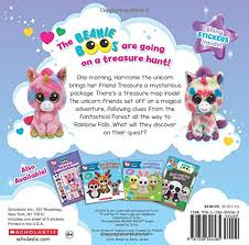 A sheet of thick paper printed out having a picture and accustomed to deliver a message or greeting; Unicorn Treasure Hunt Beanie Boos Storybook With Stickers Rusu Meredith Bricking Jennifer 9781338344585 Amazon Com Books