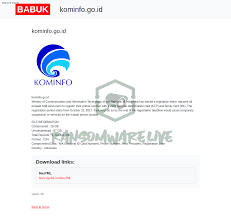 Ransomware.live Victim: kominfo.go.id
