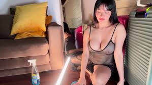 Alina Transparent Cleaning -Youtuber - Alina Petite - EPORNER