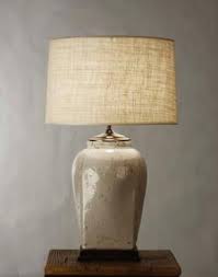 Mecox Gardens Tall Ceramic Jar Lamp Detail Lamp Pottery Lamp Jar Lamp