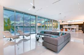 A pitched high ceiling is not as dramatic as an arched or flat ceiling. High Ceiling Modern Living Room Houzz