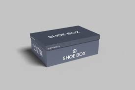 Shoe Box Mockup In 2020 Box Mockup Shoe Box Box
