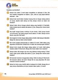 Maybe you would like to learn more about one of these? Kunci Jawaban Buku Tematik Senang Belajar Matematika Kelas 5 Kurikulum 2013 Revisi 2018 Halaman 76 77 78 Kunci Soal Matematika