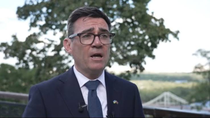 Burnham refuses to rule out UK tax rises during first official visit to  Ukraine | ITV News