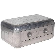 63 w metal coffee table black with brass aluminum modern freeform top. Blackhawk Spitfire Coffee Table In Aluminium Riveted For Sale At 1stdibs