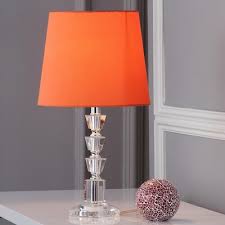 Willa Arlo Interiors Laurie 16 Clear Glass Table Lamp Set Willa Arlo Interiors Shade Color Orange From Wayfair North America Shefinds