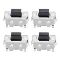 Hot Selling Micro Push Button Tact Switch 3*4mm 2pin Surface Mount Type  Momentary Push Tactile Switch - Tact Switch, Switch