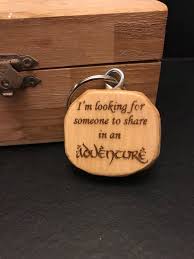 The Hobbit Lord Of The Rings Movie Book Quote Wooden Engraved Etsy Lotr Gifts Romantic Gift The Hobbit